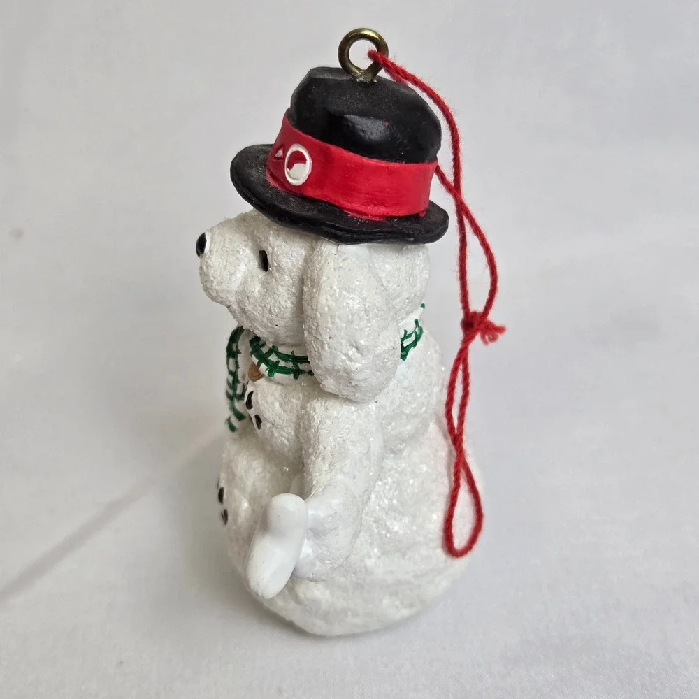 Pet Holiday Luv-A-Pet 2000 Snow Puppy Dog Christmas Ornament‎ & Box Vintage Y2K